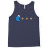 funny 80s pacman cookie monster retro gaming Tank Top
