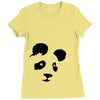 panda Ladies Fitted T-Shirt