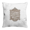 only forever Throw Pillow