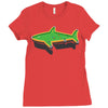 pool shark Ladies Fitted T-Shirt