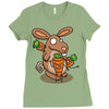 carrot party Ladies Fitted T-Shirt