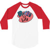 retro for life! 3/4 Sleeve Shirt