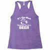 christmas shirt it's the most wonderful time for beer funny Racerback Tank