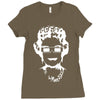 queen bee elizabeth 3d glasses Ladies Fitted T-Shirt