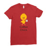 coffee chick Ladies Fitted T-Shirt