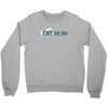 cat mom Crewneck Sweatshirt