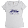 i'am cool engineer trust me Women's Triblend Scoop T-shirt