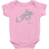 banksy fallen angel Baby Onesie