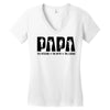 papa Women's V-Neck T-Shirt