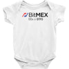 100x or gtfo bitmex edition Baby Bodysuit