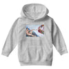 Michelangelo Creation of Adam Youth Hoodie