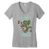 ugly christmas Women's V-Neck T-Shirt