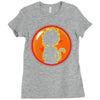 Kid Goku Saiyan With Dragon Ball 4 Star Ladies Fitted T-Shirt