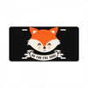 Oh For Fox Sake License Plate