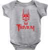 screaming skull Baby Bodysuit