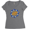 barrel roll Women's Triblend Scoop T-shirt