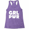 girl power Racerback Tank