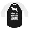 not just a dog person i'm a boxer mommy! 3/4 Sleeve Shirt