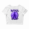 ninja dad Crop Top