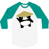 panda2 3/4 Sleeve Shirt