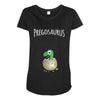 Pregosaurus Boy Maternity Scoop Neck T-shirt