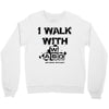 i walk with wasd Crewneck Sweatshirt