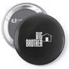 big brother reality tv show Pin-back button