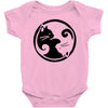 yinyang cats Baby Bodysuit