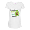 Avocado Maternity Scoop Neck T-shirt