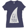 nice to eat you Ladies Fitted T-Shirt