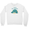 i hate the morning Crewneck Sweatshirt