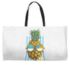 pineapple sunbathe Weekender Totes