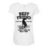 Best Friend Great Dane Maternity Scoop Neck T-shirt