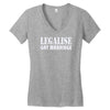 legalise gay marriage Women's V-Neck T-Shirt