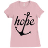 hope anchor religious Ladies Fitted T-Shirt