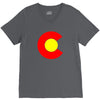 colorado flag V-Neck Tee