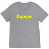 hashtag queer V-Neck Tee