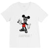 mickey mouse la face cachee en V-Neck Tee
