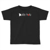 death notet ryuk t manga anime tee yagami light kira l shinigami gift Toddler T-shirt
