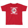 my dachshund rides shotgun Toddler T-shirt
