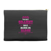 The Best Grammy Was Born In March Accessory Pouches