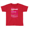 quens are born in january Toddler T-shirt