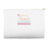 neon sign california Accessory Pouches