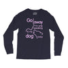 go away i'm only speaking to my dog today Long Sleeve Shirts