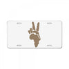 peace to africa License Plate