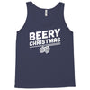 beery christmas hops drinking beer funny Tank Top