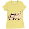 the shaggin' wagon Ladies Fitted T-Shirt