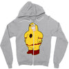 reverse flash Zipper Hoodie