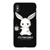 too early (black) iPhoneX