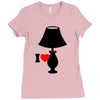 i love lamp Ladies Fitted T-Shirt